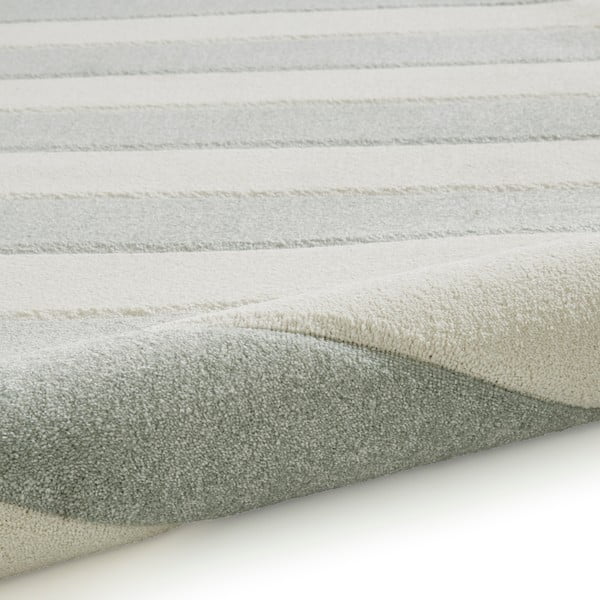 Piparmētru zaļš paklājs 160x230 cm Cove Stripe – Catherine Lansfield-image-3