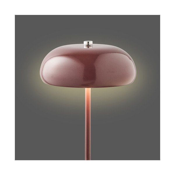 Bordo metāla galda lampa (augstums 23 cm) Margate – House Nordic-image-4