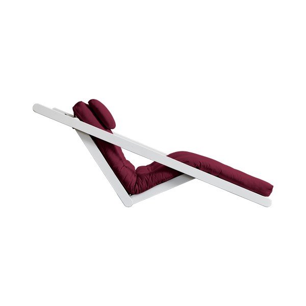 Mainīgs atpūtas krēsls Karup Design Figo White/Bordeaux-image-2