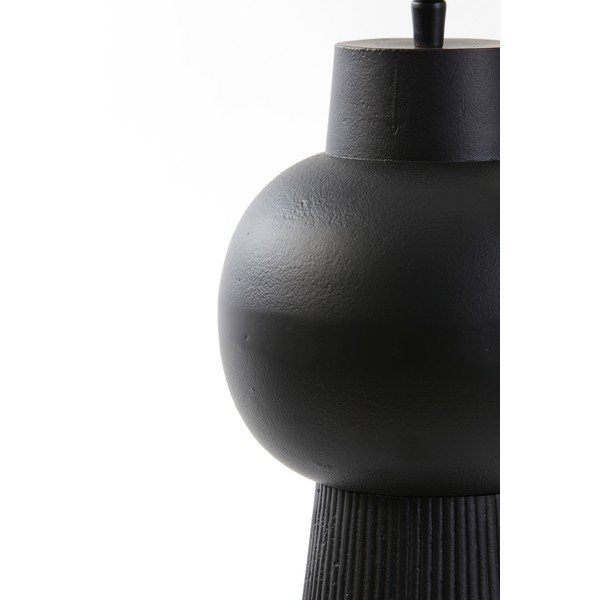 Matēti melna galda lampas pamatne 33 cm Shaka – Light & Living-image-2