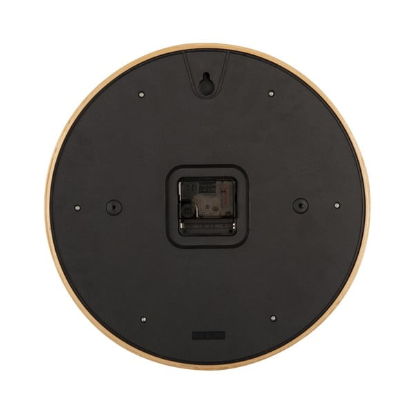 Bēšs sienas pulkstenis Karlsson Ribble, ø 31 cm-image-3