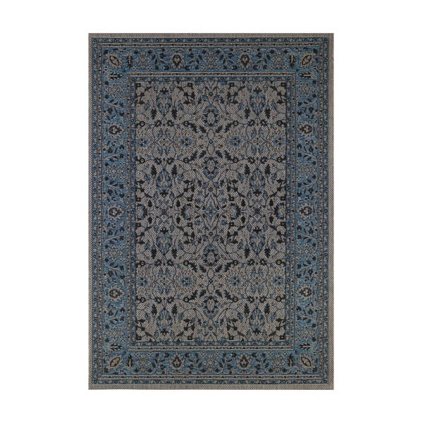 Tumši zils āra paklājs NORTHRUGS Konya, 200 x 290 cm