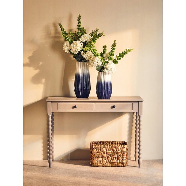 Priedes masīvkoka darba galds 48x107 cm Heritage – Premier Housewares-image-3