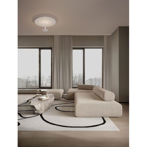 Matēti balta tērauda LED griestu lampa ar regulējamu spilgtumu Nima – Nova Luce-image-1
