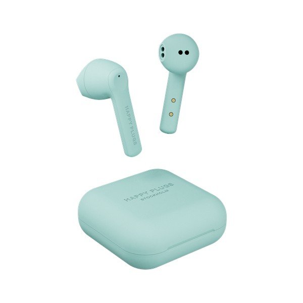 Bezvadu austiņas piparmētru krāsā Happy Plugs Air 1 Go-image-4