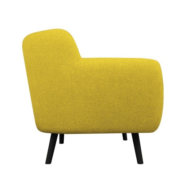 Dzeltens krēsls Kooko Home Rock-image-1
