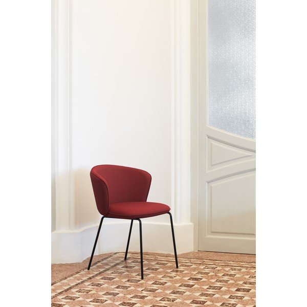 Sarkani polsterēti ēdamistabas krēsli (2 gab.) Add – Teulat-image-1