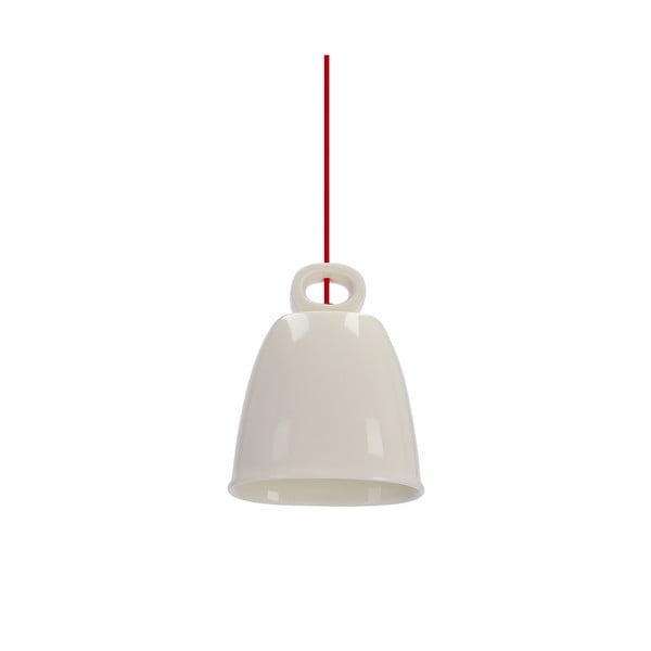 Balta piekaramā lampa ar keramikas abažūru Sewilla – Candellux Lighting-image-4