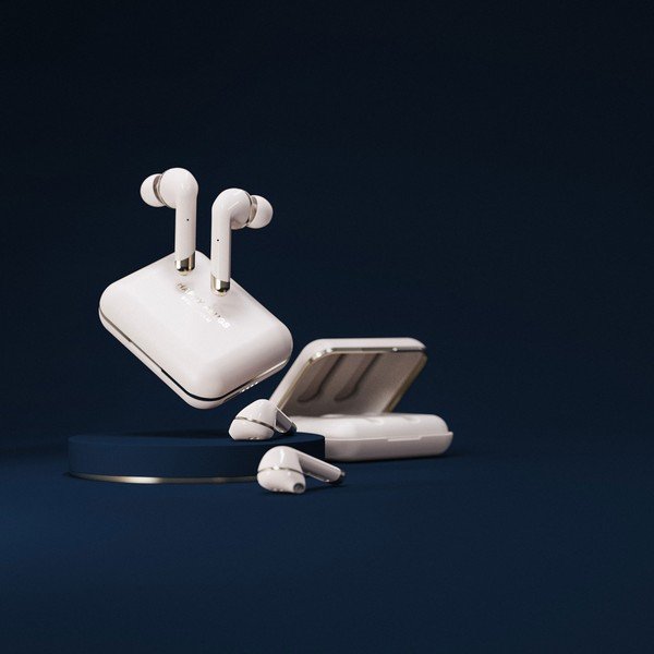 Bezvadu austiņas zelta krāsā Happy Plugs Air 1 Plus In-Ear-image-4