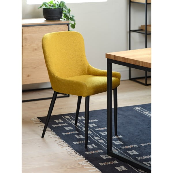 Dzeltens pusdienu krēsls Ontario – Unique Furniture-image-1