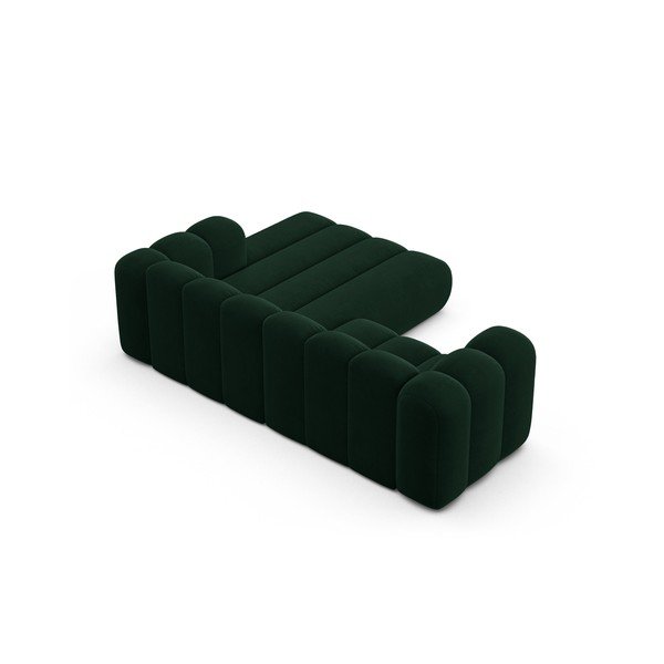 Tumši zaļš stūra dīvāns (ar labo stūri) Lupine – Micadoni Home-image-3