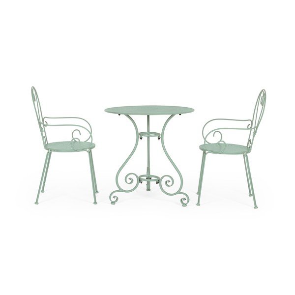 Tērauda apaļš dārza galdiņš ø 70 cm Etienne – Bizzotto-image-4