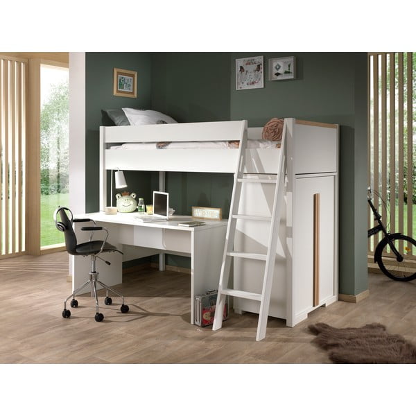 Balts bērnu rakstāmgalds Vipack London-image-1