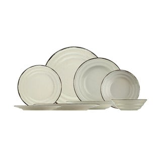 Bēšs porcelāna trauku komplekts (24 gab.) Kütahya Porselen Basis
