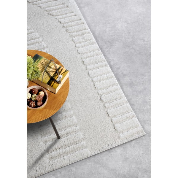 Krēmkrāsas paklājs 160x235 cm Bartoux Cream White – Elle Decoration-image-2