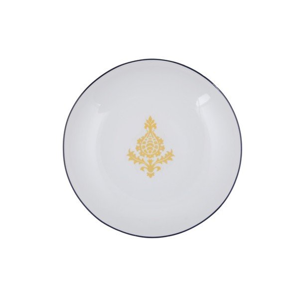 Dzeltens porcelāna trauku komplekts (24 gab.) Kütahya Porselen Ornaments-image-4