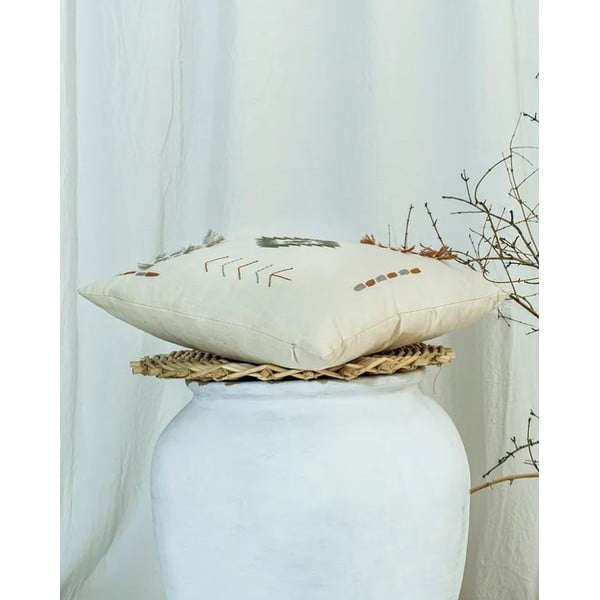 Spilvendrāna no kokvilnas maisījuma 45x45 cm – Mila Home-image-1