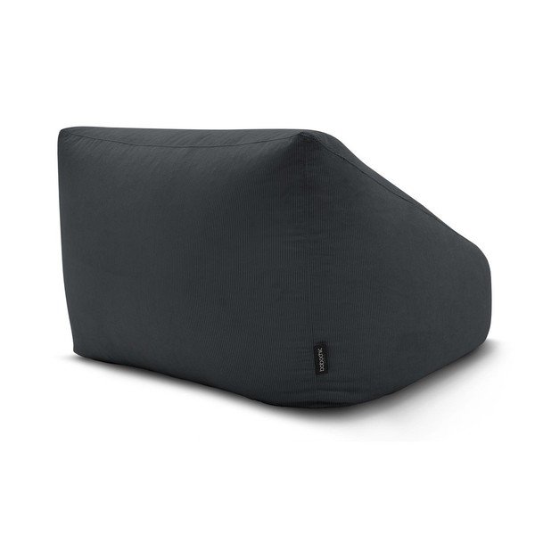 Tumši pelēks velveta sēžammaiss Lilibet – Bobochic Paris-image-4