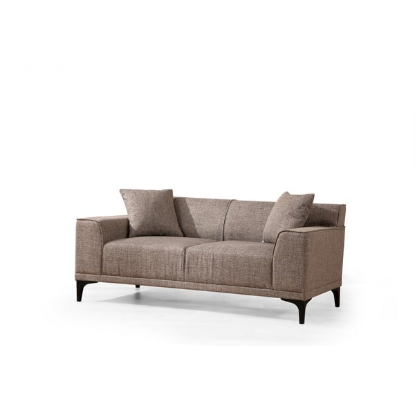 Gaiši brūns dīvāns 163 cm Petra – Balcab Home