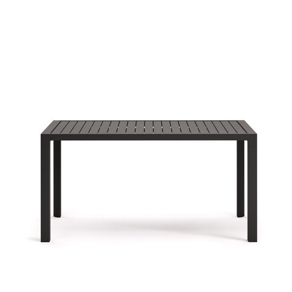Alumīnija dārza ēdamgalds 77x150 cm Culip – Kave Home