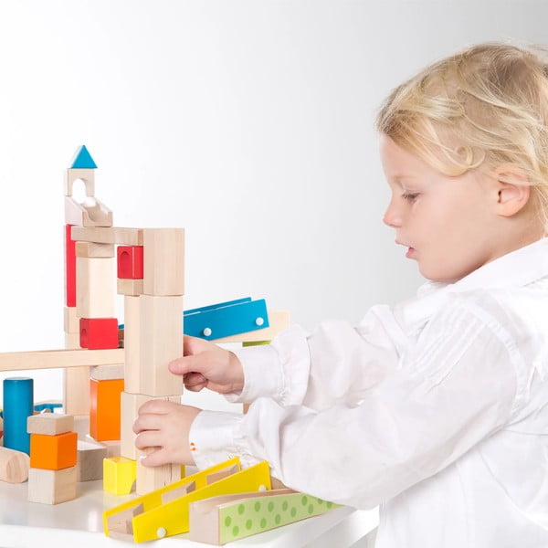Koka bumbiņu trase Marble Run – Roba-image-1