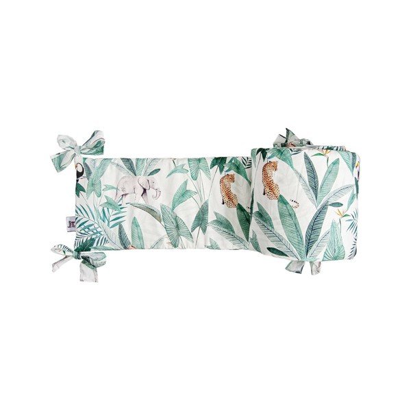 Bērnu gultiņas apmalīte 210 cm Jungle – BELLAMY-image-1