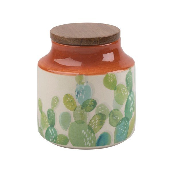 Keramikas burka ar kaktusa motīvu Creative Tops, 450 ml