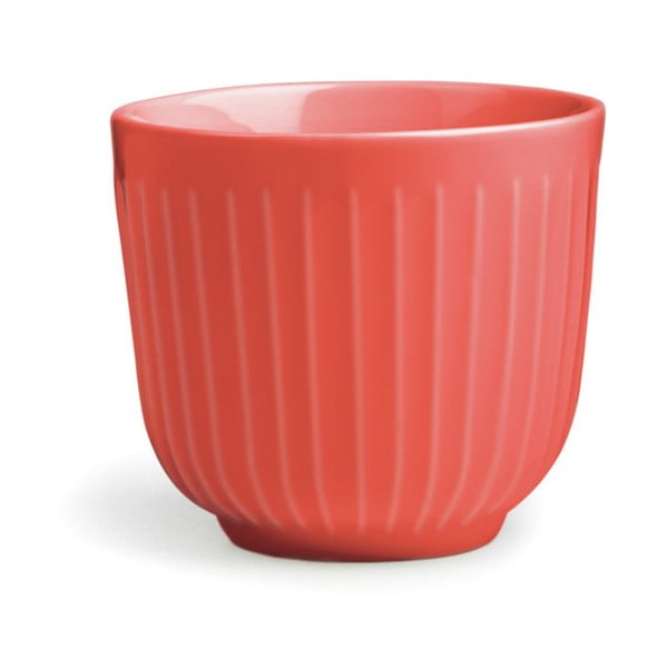 Kähler Design Hammershoi porcelāna krūze koraļļu sarkanā krāsā, 200 ml