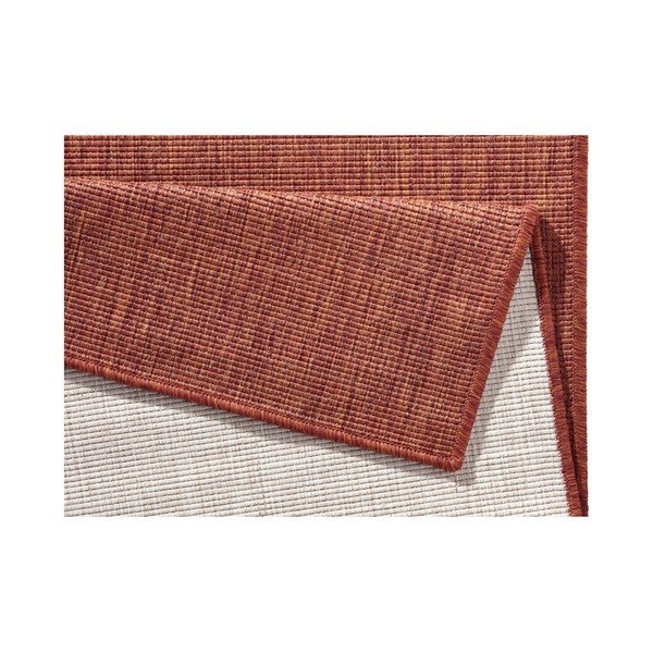 Ķieģeļu sarkans āra paklājs NORTHRUGS Miami, 160 x 230 cm-image-3