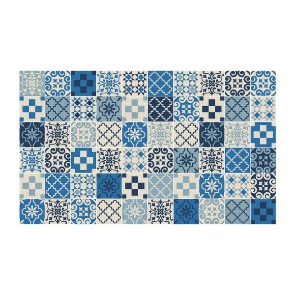 Komplekts no 60 sienas uzlīmes Ambiance Wall Decal Cement Tiles Azulejos Caralinera, 15 x 15 cm-image-2