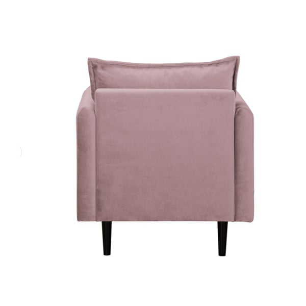 Gaiši violets samta atpūtas krēsls Juli – Ropez-image-3