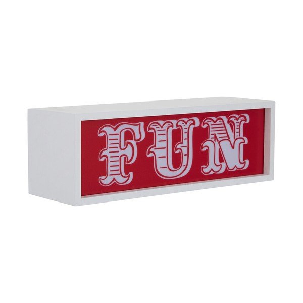 Sarkans gaismas dekors uz baterijām Fun – Premier Housewares-image-3