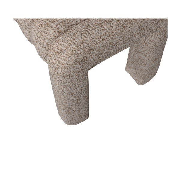 Gaiši brūns polsterēts sols no buklē auduma Frex – WOOOD-image-4