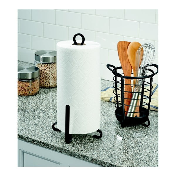 Melns InterDesign Axis plīts statīvs-image-2