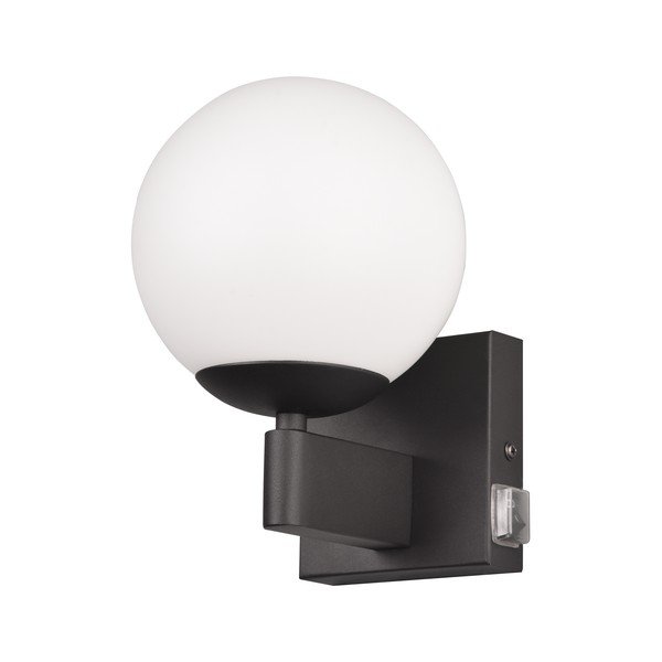 Matēti melna sienas lampa ø 14 cm Kula – Trio-image-2