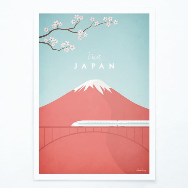 Plakāts Travelposter Japan, 30 x 40 cm