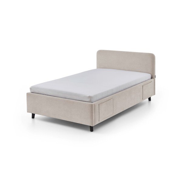 Bēša bērnu gulta bez režģa 120x200 cm Cosy – Meise Möbel