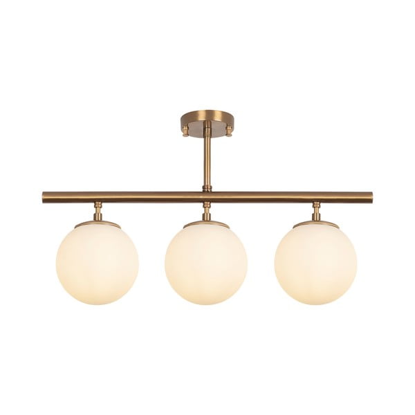 Bronzas krāsas griestu lampa ar stikla abažūru ø 15 cm Atmaca – Opviq lights-image-2