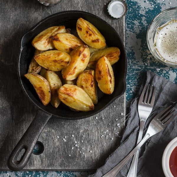 Grila čuguna panna ø 24 cm Litina – Orion-image-1