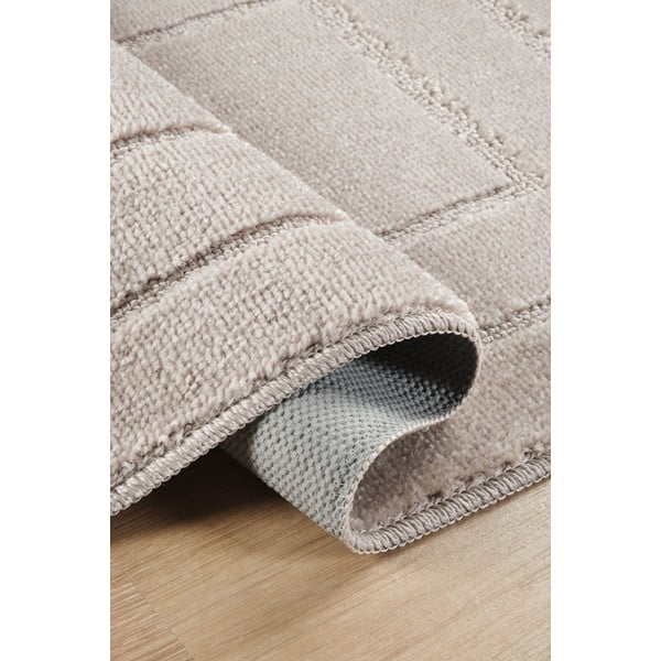 Gaiši brūni vannas istabas paklājiņi (2 gab.) 50x80 cm Cerceve – Foutastic-image-2