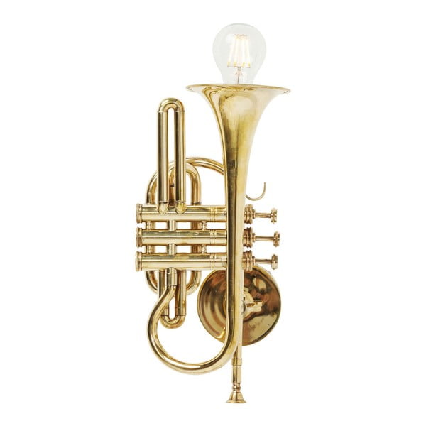 Sienas pakaramais zelta krāsā Kare Design Trumpet Jazz