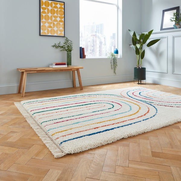 Bēšs paklājs 290x200 cm Boho – Think Rugs-image-2