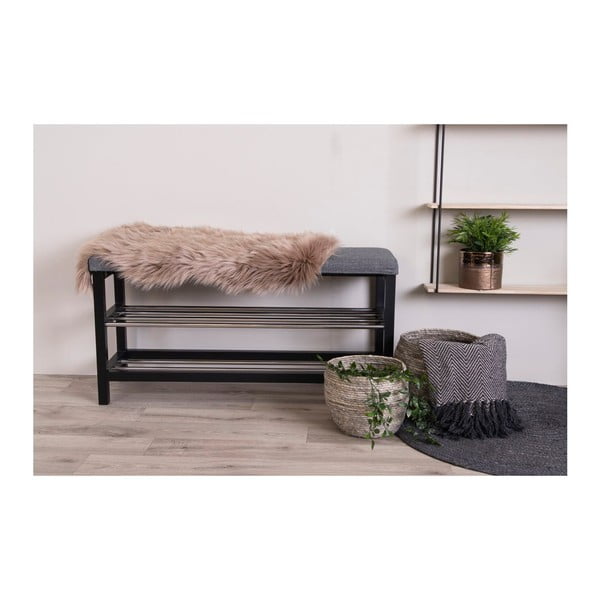 Brūna sintētiska kažokāda 50x85 cm – House Nordic-image-2