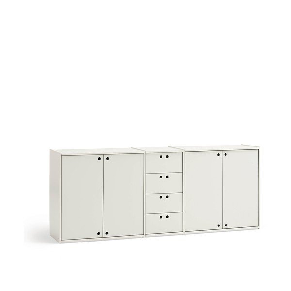 Krēmkrāsas kumode 197x80x40 cm Wally – Teulat-image-3