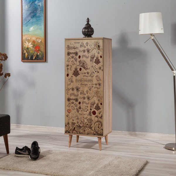 Augsts apavu statīvs Flinta Romance, augstums 128 cm-image-4