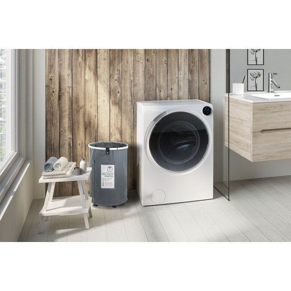 Pelēks veļas grozs Tomasucci, augstums 65 cm-image-1