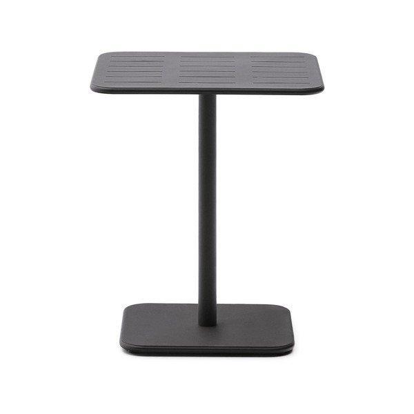 Tērauda dārza ēdamgalds 70x70 cm Brai – Kave Home-image-2