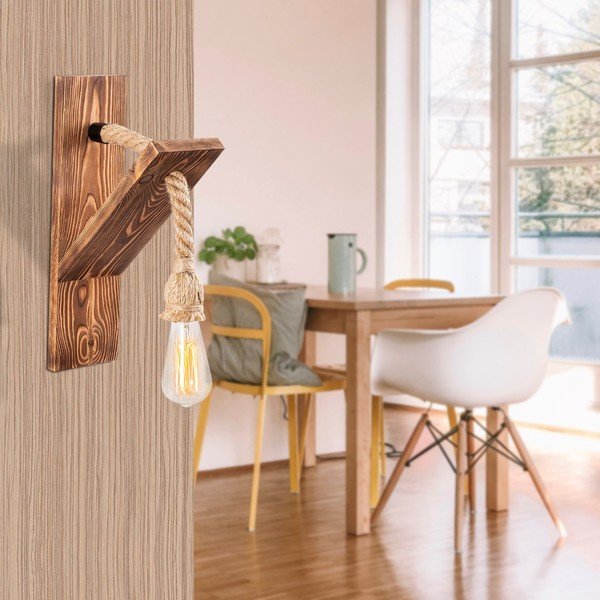 Dabīga toņa sienas lampa Erebos – Opviq lights-image-1