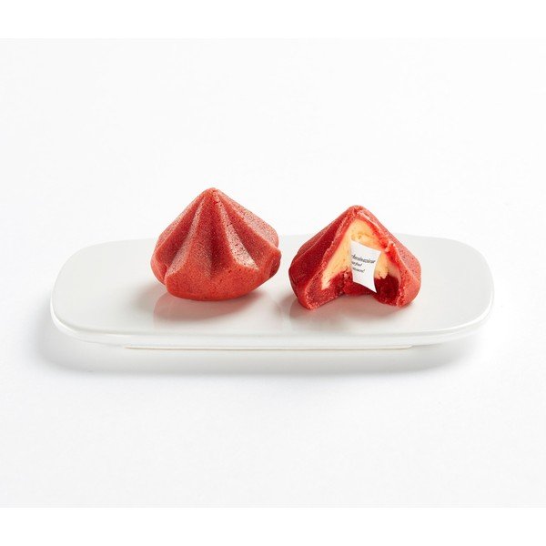 Sarkana silikona cepšanas forma Lékué Fortune Pyramids-image-1