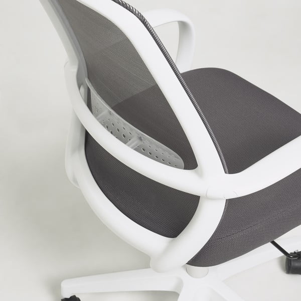 Pelēks biroja krēsls Kave Home Melva-image-1